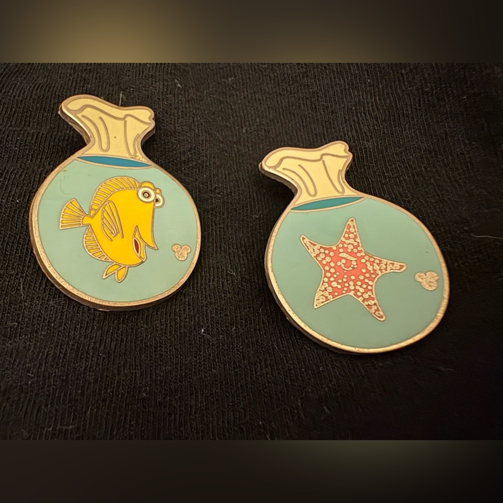 Disney Trading Pins - Finding Nemo Cast Lanyard Series - Peach and Bubbles